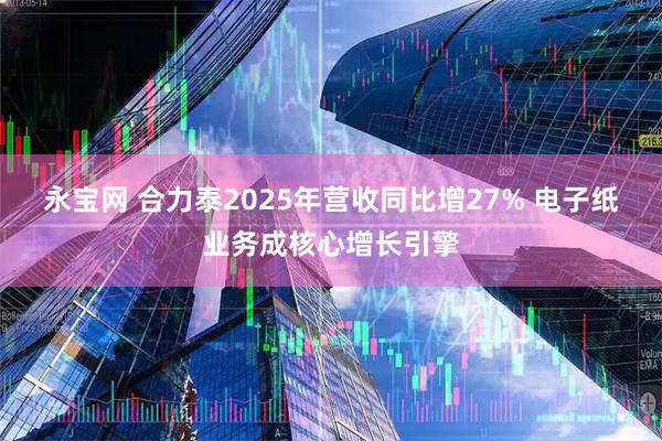 永宝网 合力泰2025年营收同比增27% 电子纸业务成核心增长引擎
